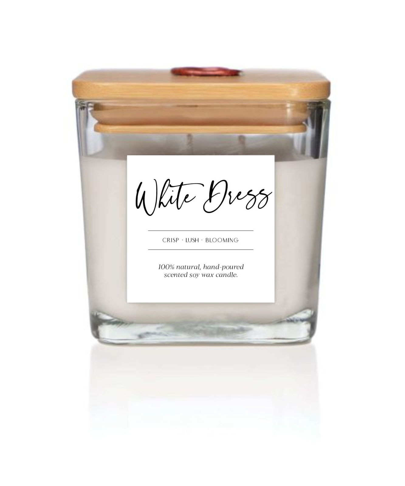 White Dress Candle