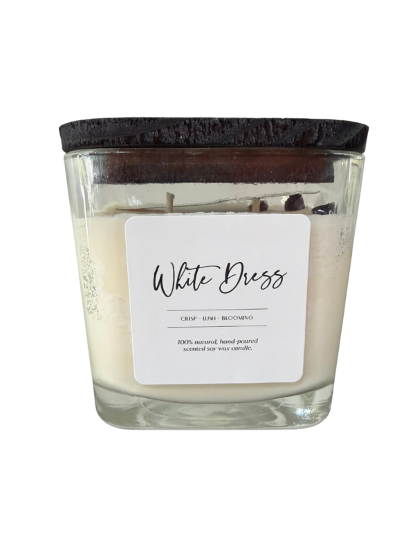 White Dress Candle